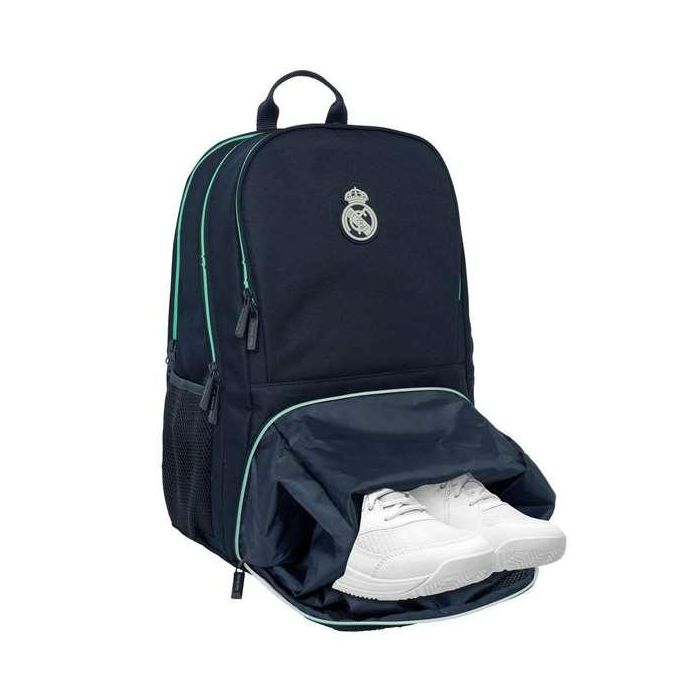Mochila padel real madrid 2ª equipacion 25/26 30x42x17cm 1