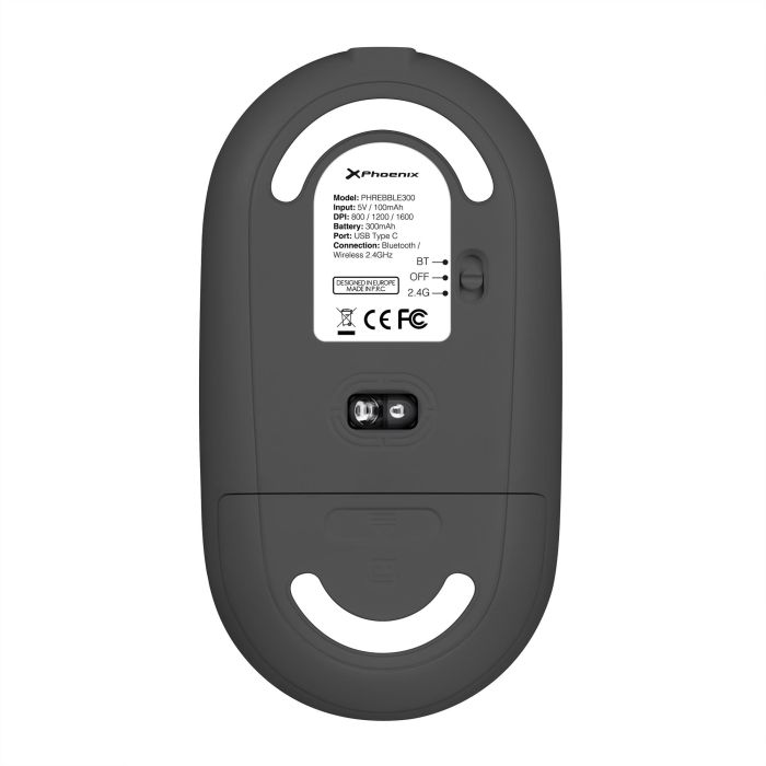 Phoenix Rebble Ratón Inalambrico Bluetooth Y 2 Phoenix Rebble Ratón Inalambrico Bluetooth Y 2