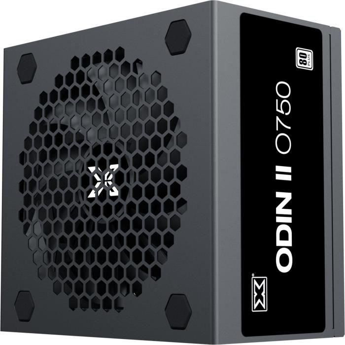 Fuente de alimentación para PC - XIGMATEK - Odin II O750 - 750W - 80Plus - No modular - Ventilador de 120 mm - Negro 2 Fuente de alimentación para PC - XIGMATEK - Odin II O750 - 750W - 80Plus - No modular - Ventilador de 120 mm - Negro 2