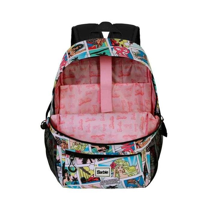 Karactermania Mochila Fight Fan 2.2 Barbie Comic Multicolor Ripstop 31 x 18 x 44 cm Ligera Urbana con Compartimento y Bolsillos 4 Karactermania Mochila Fight Fan 2.2 Barbie Comic Multicolor Ripstop 31 x 18 x 44 cm Ligera Urbana con Compartimento y Bolsillos 4