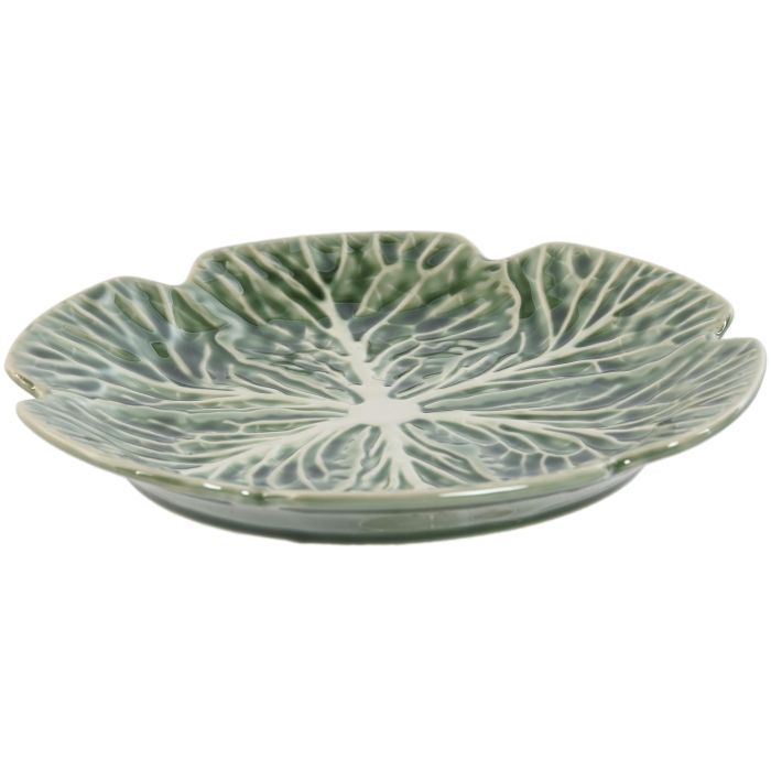 Plato Moderno DKD Home Decor Verde Blanco 19 x 2.4 x 19 cm (4 Unidades) 1 Plato Moderno DKD Home Decor Verde Blanco 19 x 2.4 x 19 cm (4 Unidades) 1