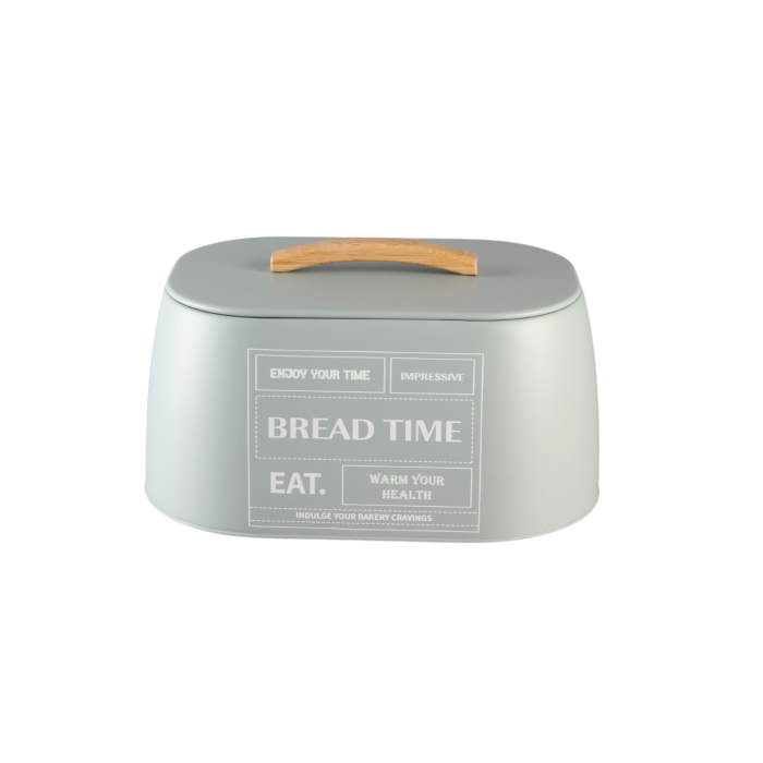 DKD Home Decor Panera Scandi Verde Menta Metal Bambú 23.5 x 33.5 x 18.5 cm (4 Unidades)