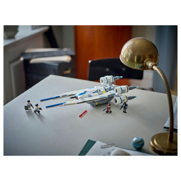 Lego Star Wars 75399 Caza Estelar Ala-U de la Alianza Rebelde Andor Set de Construcción para Niños de 8 Años en Adelante