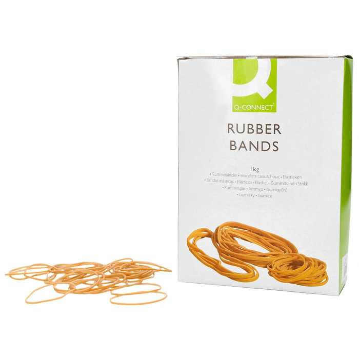 Q-connect Gomillas Elásticas 1000 gr Numero 8 80 x 2 mm 4
