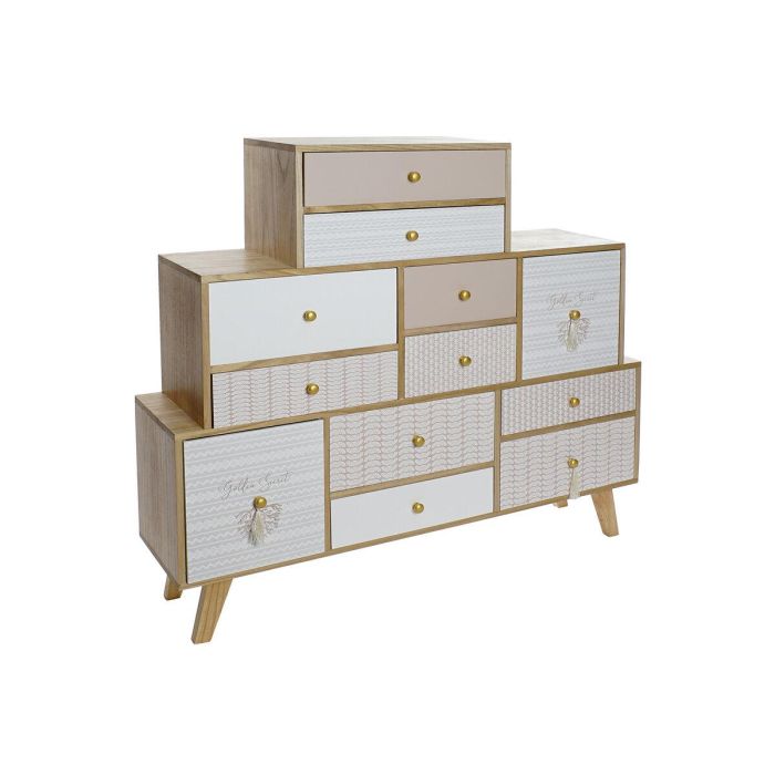 Buffet Scandi DKD Home Decor Natural Dorado 25 x 110 x 120 cm