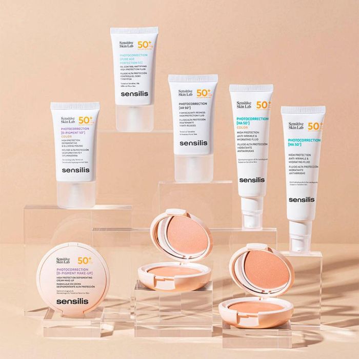 Sensilis PHOTOCORRECTION D-PIGMENT MAKE-UP Maquillaje Crema SPF50+ #03 10g 3