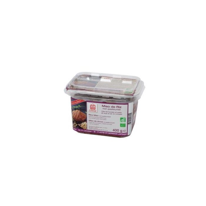 Miso De Arroz No Pasteurizado 400Gr. Bio