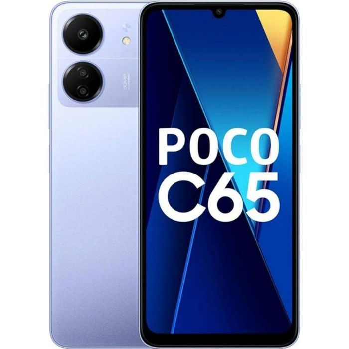 Smartphone Poco C65 6,74" 128 GB MediaTek Helio G85 6 GB RAM Azul Púrpura