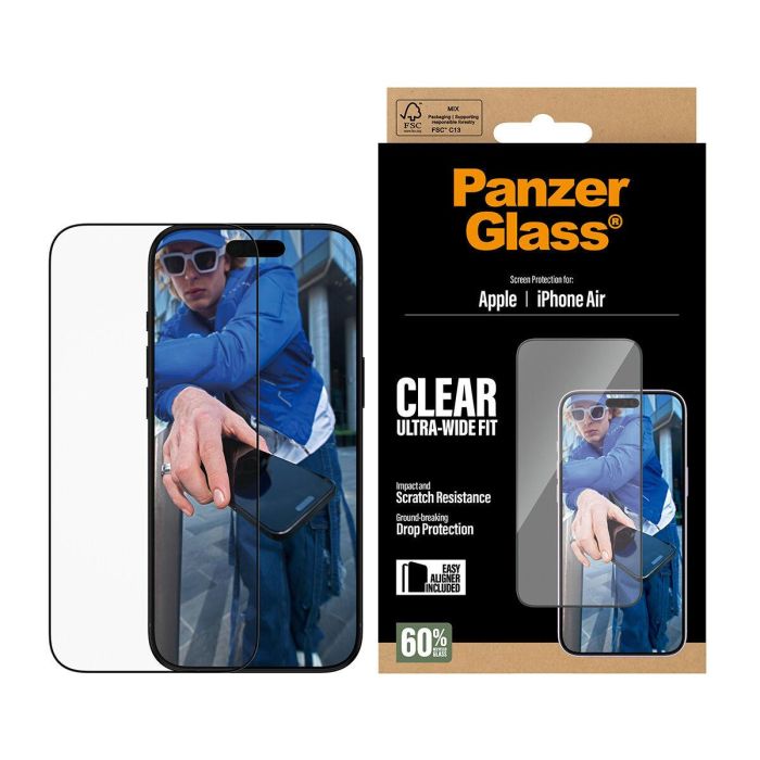 Protector de Pantalla PanzerGlass PG76830 Transparente Apple 8
