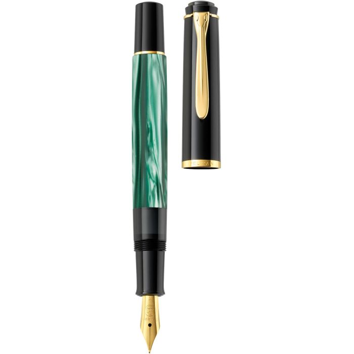 Pelikan Füllhalter M200 Grün-Marm. M Geschenkbox 3 Pelikan Füllhalter M200 Grün-Marm. M Geschenkbox 3