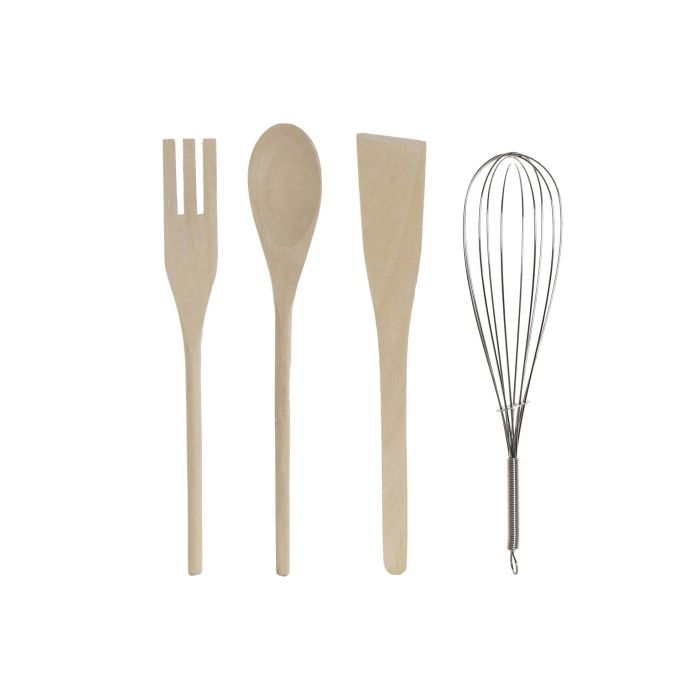 DKD Home Decor Bote Utensilios Alpino Negro 11.5 x 26 x 11.5 cm Set de 5 2