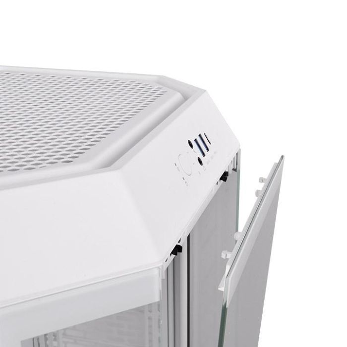 Thermaltake The Tower 300 Micro Torre PC Blanco con 2 Ventiladores de 140mm Preinstalados, Soporte para Discos Duros 2.5 y 3.5 pulgadas 4 Thermaltake The Tower 300 Micro Torre PC Blanco con 2 Ventiladores de 140mm Preinstalados, Soporte para Discos Duros 2.5 y 3.5 pulgadas 4