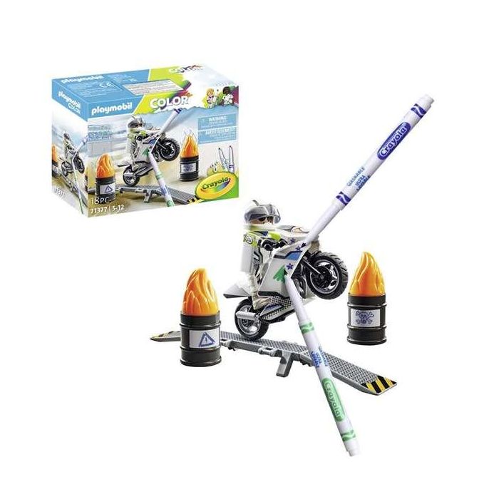 Playmobil Moto 71377 para Colorear y Personalizar con Rotuladores Incluidos +4 Años 7