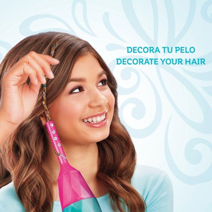 Shimmer N Sparkle Estudio Moldeador con Aire para el Pelo, Kit para Añadir Preciosas Gemas al Cabello, Edad Recomendada +8 Años 3 Shimmer N Sparkle Estudio Moldeador con Aire para el Pelo, Kit para Añadir Preciosas Gemas al Cabello, Edad Recomendada +8 Años 3