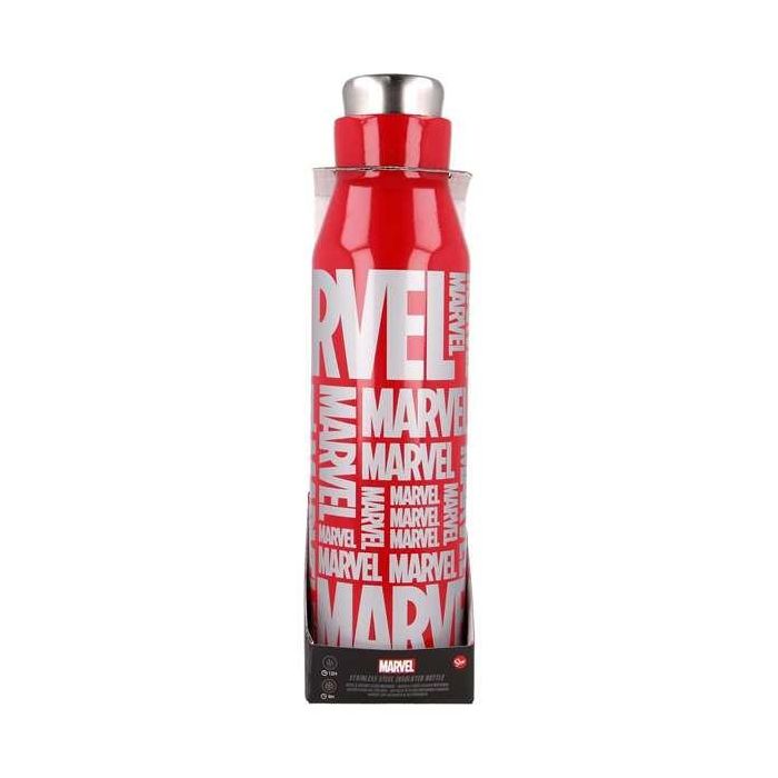 Botella termo de acero inoxidable marvel 580 ml. Botella termo de acero inoxidable marvel 580 ml.