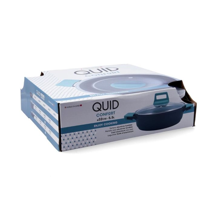 Tartera Aluminio Fundido Confort Quid 32 cm - 5,5 L (2 Unidades) 4 Tartera Aluminio Fundido Confort Quid 32 cm - 5,5 L (2 Unidades) 4