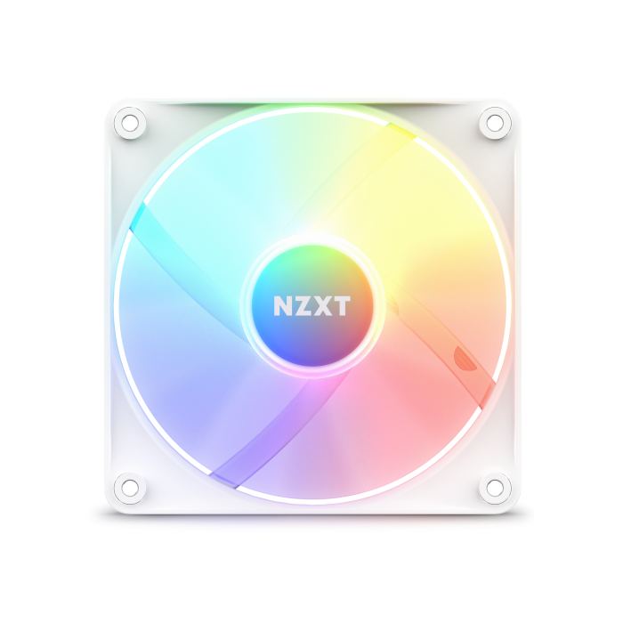 NZXT RF-C12SF-W1 Ventilador para Carcasa de Ordenador 12 cm RGB Core Blanco 1 Pieza