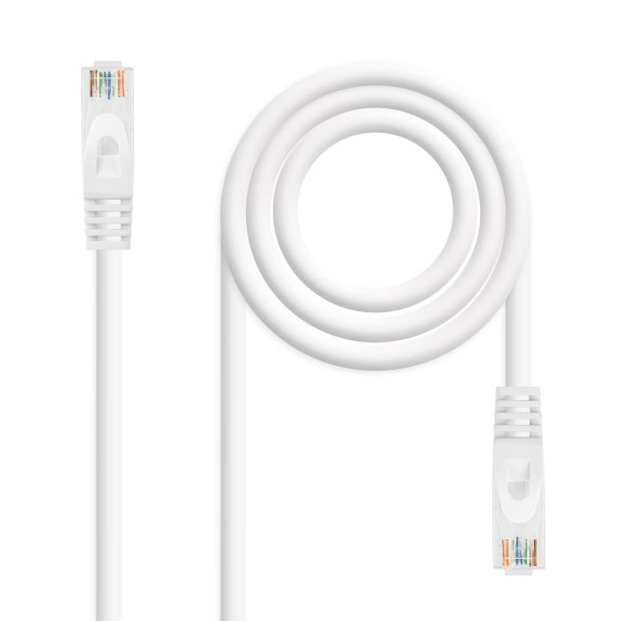 NANOCABLE Cable de red latiguillo RJ45 LSZH Cat.6A UTP AWG24, Blanco, 3.0m NANOCABLE Cable de red latiguillo RJ45 LSZH Cat.6A UTP AWG24, Blanco, 3.0m