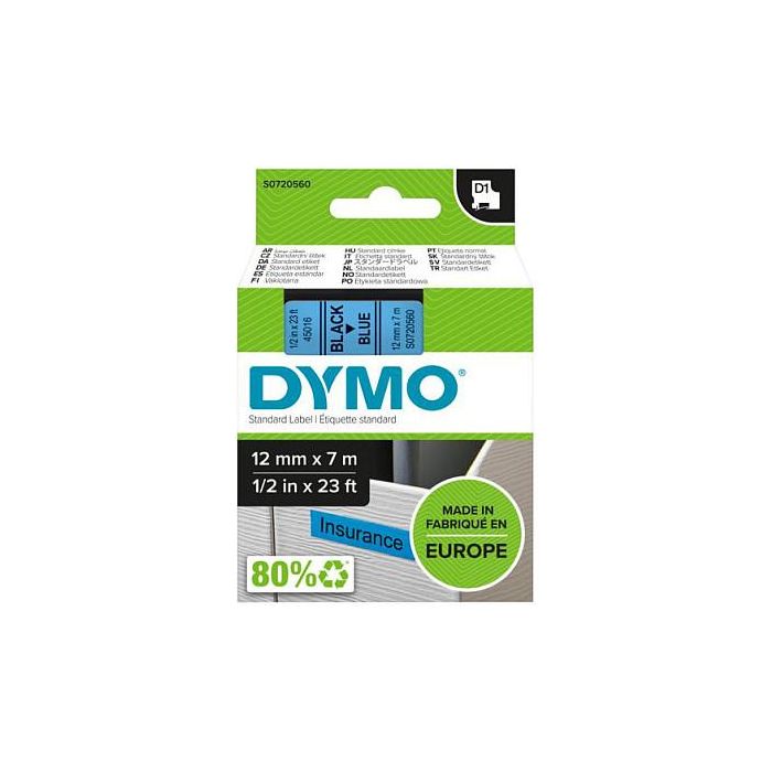 Dymo D1 Standard 12mm12mm x 7m 1