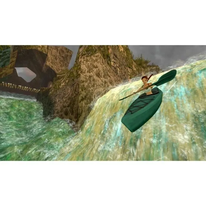 Just For Games Tomb Raider I-III Remasterizado protagonizado por Lara Croft - Juego de Nintendo Switch 2