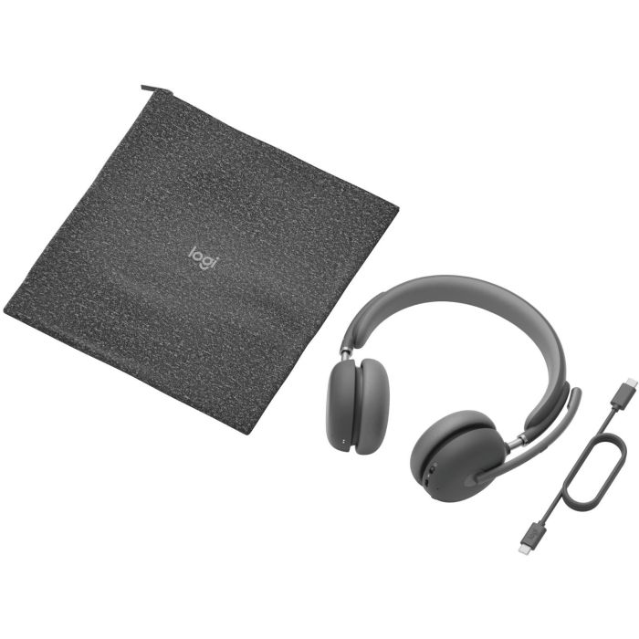 Logitech Zone Wireless 2 Teams native Bluetooth Headset Graphite 4 Logitech Zone Wireless 2 Teams native Bluetooth Headset Graphite 4