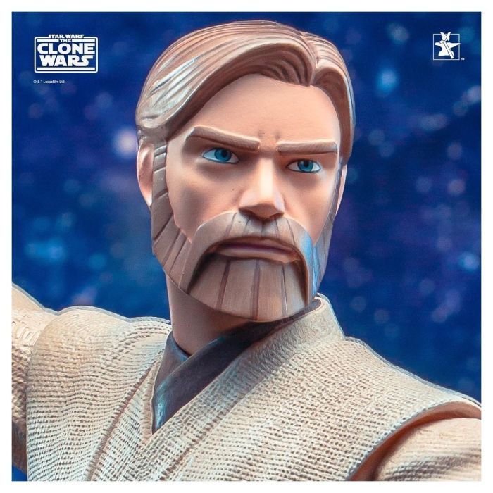 Diamond Select Toys Busto de Resina Obi-Wan Kenobi Star Wars Clone Wars 15cm Edición Limitada 1 Diamond Select Toys Busto de Resina Obi-Wan Kenobi Star Wars Clone Wars 15cm Edición Limitada 1