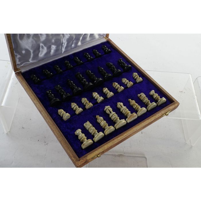 DKD Home Decor Juego de Ajedrez Estilo Colonial Madera Sheesham y Piedra Marrón Blanco Set de 2 piezas 30.5 x 30 x 4.5 cm 2 DKD Home Decor Juego de Ajedrez Estilo Colonial Madera Sheesham y Piedra Marrón Blanco Set de 2 piezas 30.5 x 30 x 4.5 cm 2