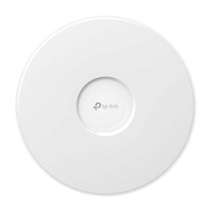 Omada 574 Mbps (2.4 GHz) + 2880 Mbps (5 GHz) + 5760 Mbps (6 GHz), 802.11 a/b/g/n/ac/ax/be, 1× 2.5G Ethernet, 220 × 220 × 32.5 mm Omada 574 Mbps (2.4 GHz) + 2880 Mbps (5 GHz) + 5760 Mbps (6 GHz), 802.11 a/b/g/n/ac/ax/be, 1× 2.5G Ethernet, 220 × 220 × 32.5 mm
