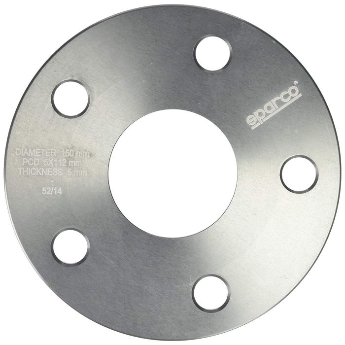 Separadores Sparco 5x112 | 57.0 B M14x1.50 5 mm Tipo M1 S051STB05 Separadores Sparco 5x112 | 57.0 B M14x1.50 5 mm Tipo M1 S051STB05