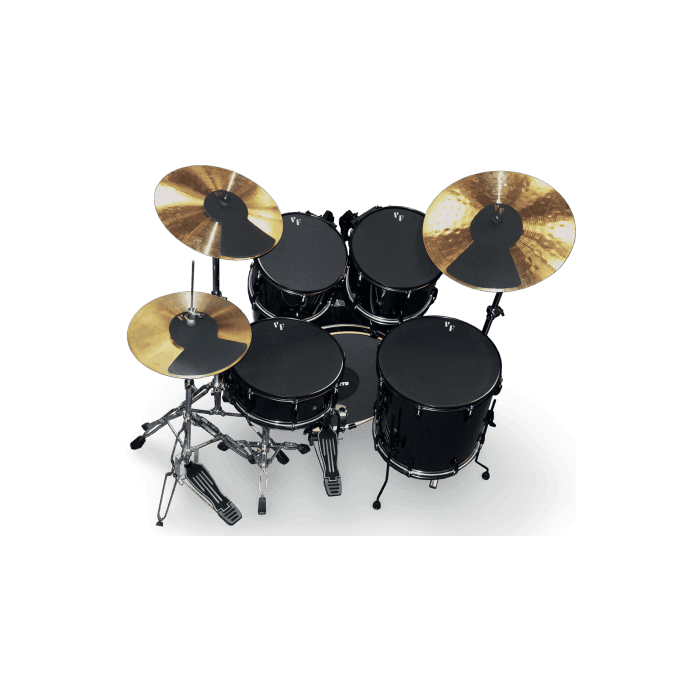 Kit Apagador Fussion 10?,12?,14?(2), 22", Hi Hat & Plato (2) Kit Apagador Fussion 10?,12?,14?(2), 22", Hi Hat & Plato (2)