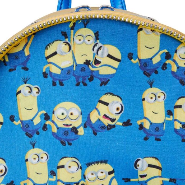Mochila Bob Minions Gru Mi Villano Favorito Loungefly 26cm 4