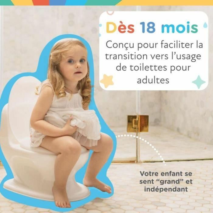 Nuby NUB1692043525454 Mini Orinal Real para Niños 4