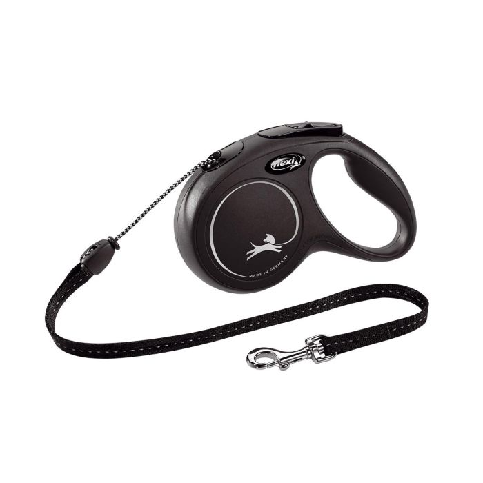 Correa Flexi New Classic M Cordón 8M Negro 2 Correa Flexi New Classic M Cordón 8M Negro 2