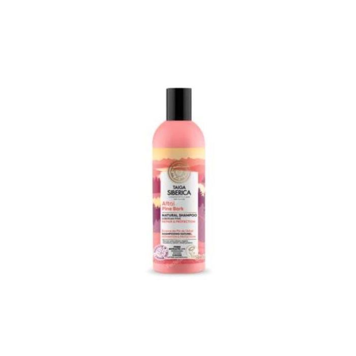 Taiga Champú Reparación y Protección con Corteza de Pino de Altái para Cabello Frágil y Dañado 270ml