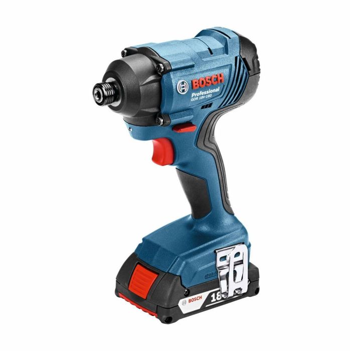 Bosch Professional GDR 18V-160 Atornillador de impacto inalámbrico 18V, 2 baterías 2.0 Ah, 160 Nm, L-BOXX 6 Bosch Professional GDR 18V-160 Atornillador de impacto inalámbrico 18V, 2 baterías 2.0 Ah, 160 Nm, L-BOXX 6