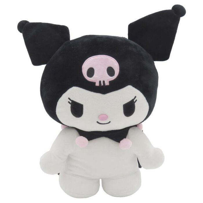 CYP BRANDS Mochila de peluche Kuromi Hello Kitty, 35cm, Tirantes Ajustables