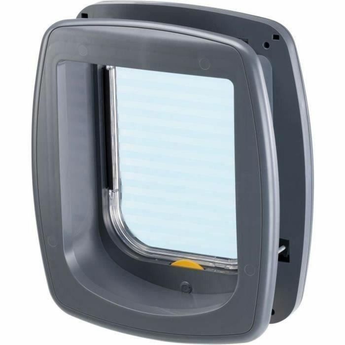 Puerta para gatos - FERPLAST - Columpio 9 - 26,2 x 10,2 x h 31,2 cm - Gris 11