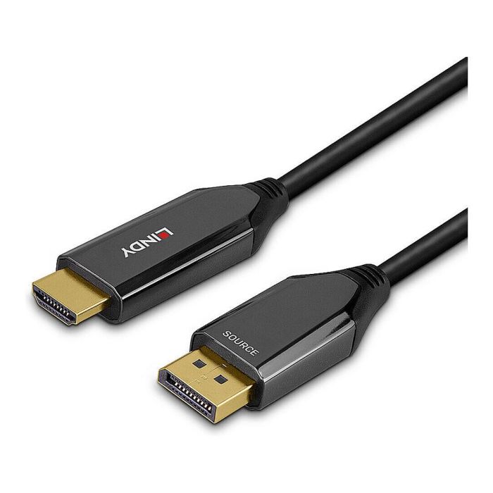LINDY Adaptador DisplayPort a HDMI 8K60Hz Activo 1m Cable 40930 3