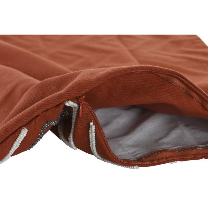 Funda de cojín DKD Home Decor 60 x 1 x 40 cm Terracota Geométrico 2 Funda de cojín DKD Home Decor 60 x 1 x 40 cm Terracota Geométrico 2