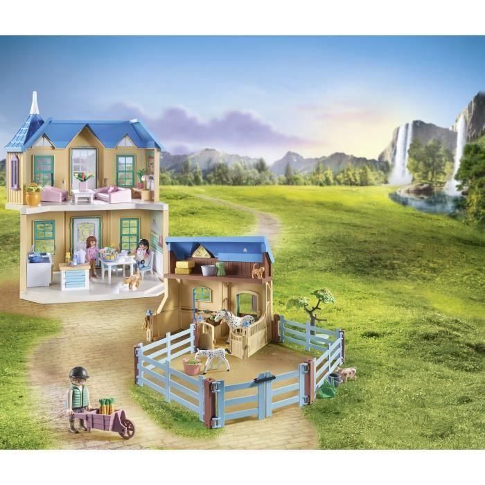 PLAYMOBIL 71351 Rancho Cascada - Caballos de la Cascada - 264 piezas - A partir de 5 años 2 PLAYMOBIL 71351 Rancho Cascada - Caballos de la Cascada - 264 piezas - A partir de 5 años 2