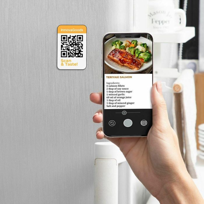 Pack Freidora de Aire y Cesta de Silicona Plegable InnovaGoods 24