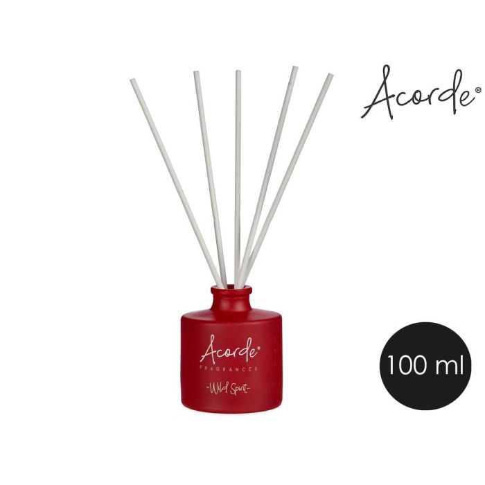 Mikado 100Ml Con Varillas Frutos Rojos Acorde 7X24CM (6 Unidades) 1 Mikado 100Ml Con Varillas Frutos Rojos Acorde 7X24CM (6 Unidades) 1