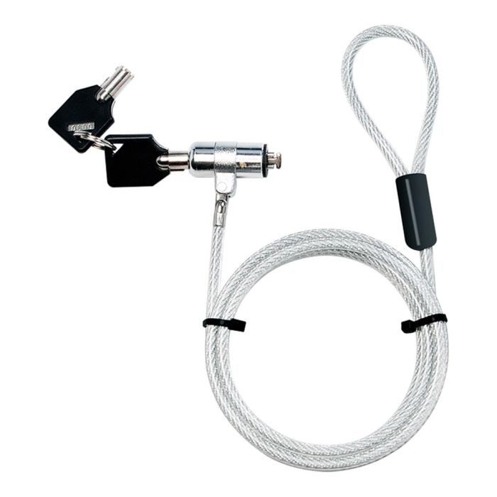 Logilink Cable antirrobo para portátil con cerradura de 2 llaves y cable de acero de 1.5 metros 1 Logilink Cable antirrobo para portátil con cerradura de 2 llaves y cable de acero de 1.5 metros 1