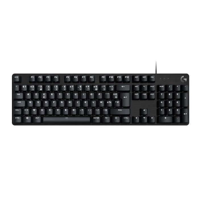 Logitech G - El teclado de juego mecánico G413 es grande - Aluminio negro Logitech G - El teclado de juego mecánico G413 es grande - Aluminio negro