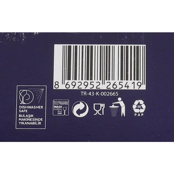 LAV Set 6 Vasos 370 cc Archie (4 Cajas)