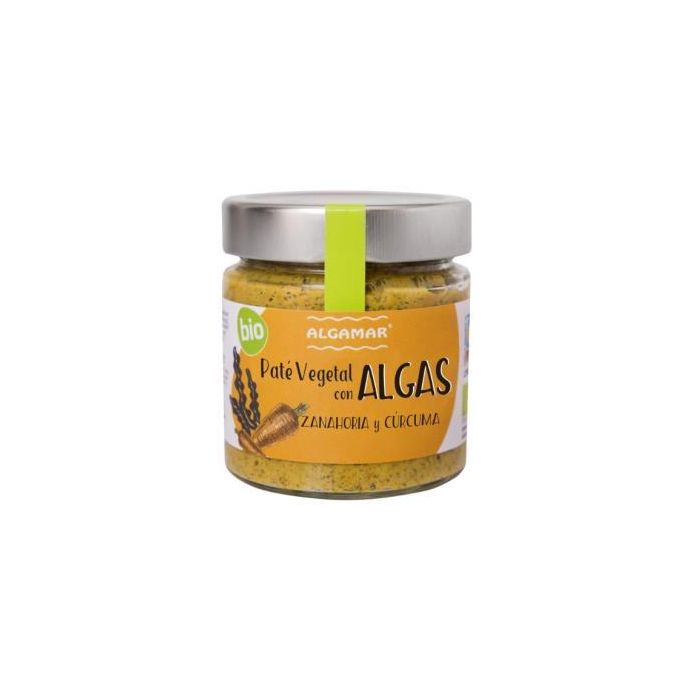 Pate De Algas Zanahoria Y Curcuma 180Gr. Bio
