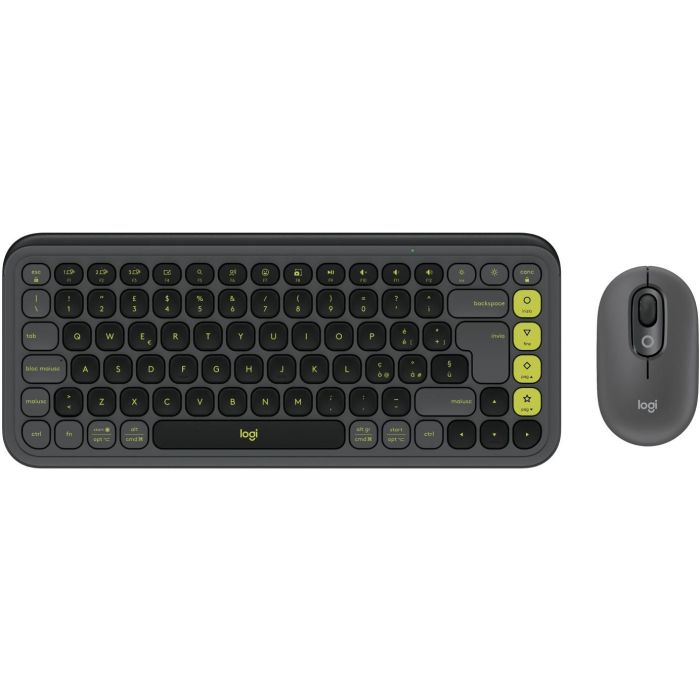 Logitech 920-013115 Combo Ratón y Teclado Inalámbrico Bluetooth Grafito
