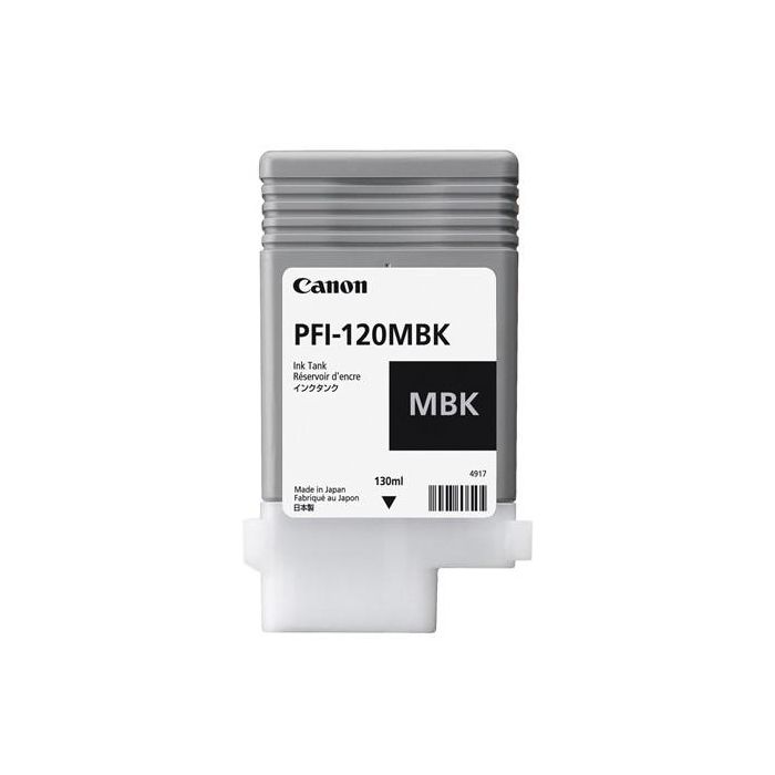 Canon 2884C001 PFI-120MBK Tinta Negra Mate Base Pigmentos 130ml Original