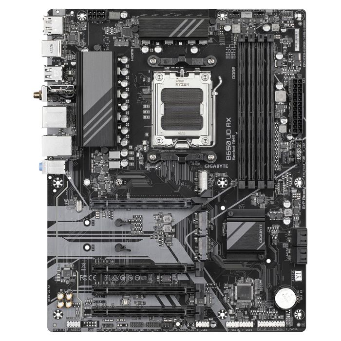 Gigabyte Placa Base B650 UD AX, Socket AM5, DDR5, ATX, Wi-Fi 6, PCIe 5.0 para AMD Ryzen 1