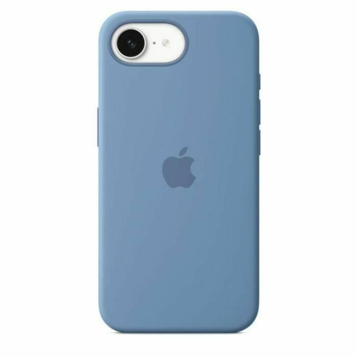 Apple MD3Q4ZMA Funda de silicona para iPhone 16E Azul invierno 4 Apple MD3Q4ZMA Funda de silicona para iPhone 16E Azul invierno 4